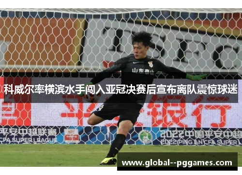 科威尔率横滨水手闯入亚冠决赛后宣布离队震惊球迷 科威尔率横滨水手闯入亚冠决赛后宣布离队震惊球迷